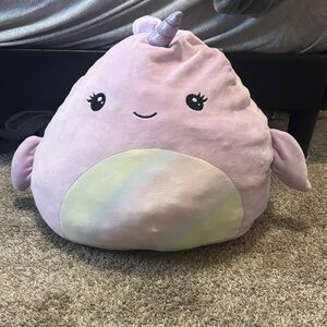 Naomi the Narwhal Squishmallow 16”